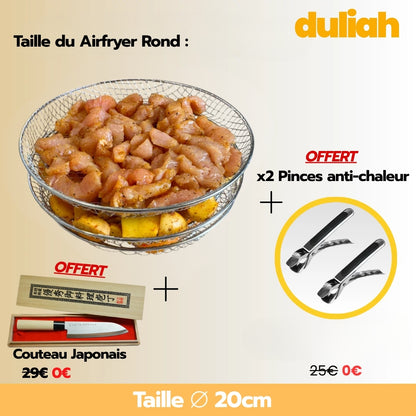 Grille Airfryer - 1 couteau Japonais OFFERT